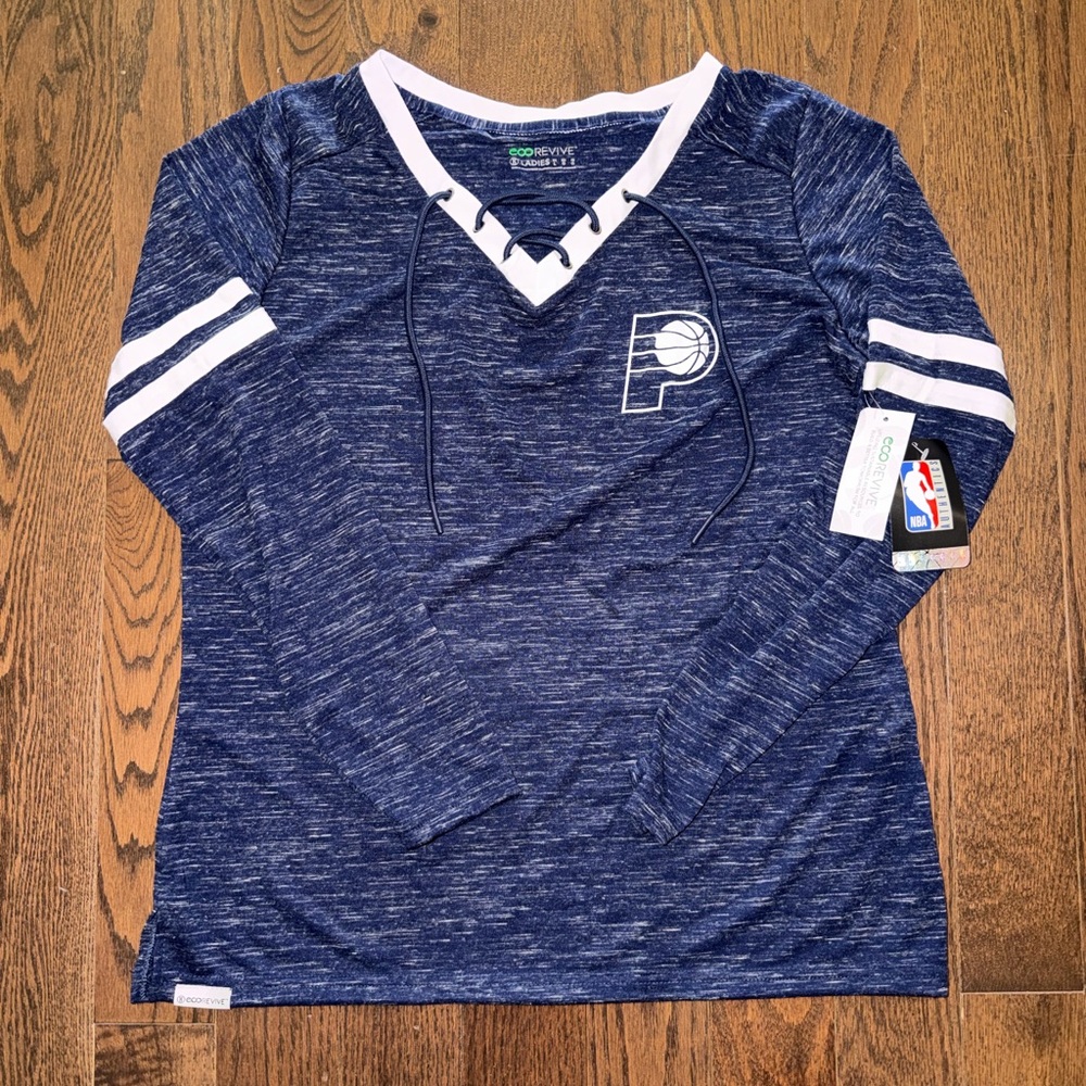 Holloway NBA Pacers Women's Monterey Long Sleeve Tee